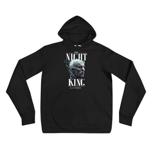 Game of Thrones The Night King Adult Fleece Hooded Sweatshirt Black-0