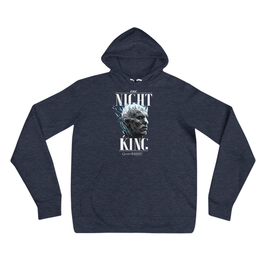 Game of Thrones The Night King Adult Fleece Hooded Sweatshirt Black-2