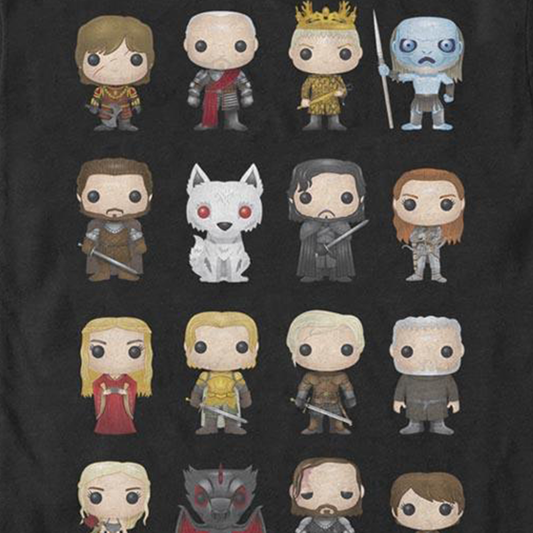 Game of Thrones Funko Crowd Short Sleeve T-Shirt-1