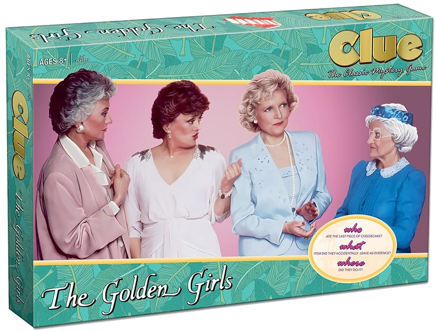 The Golden Girls Clue Board Game