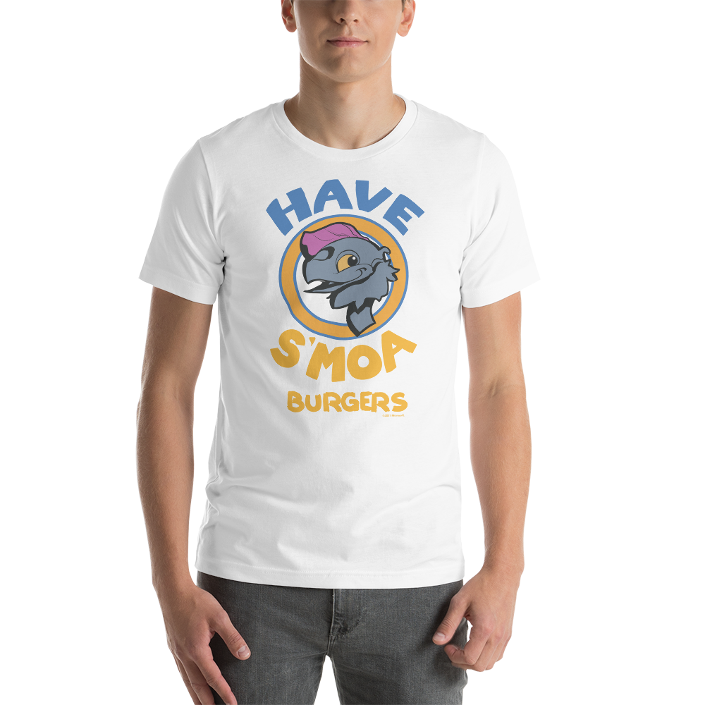 Halo Have S'Moa Burgers Adult Short Sleeve T-Shirt