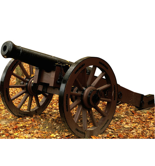 HISTORY Civil War Cannon Standee-0