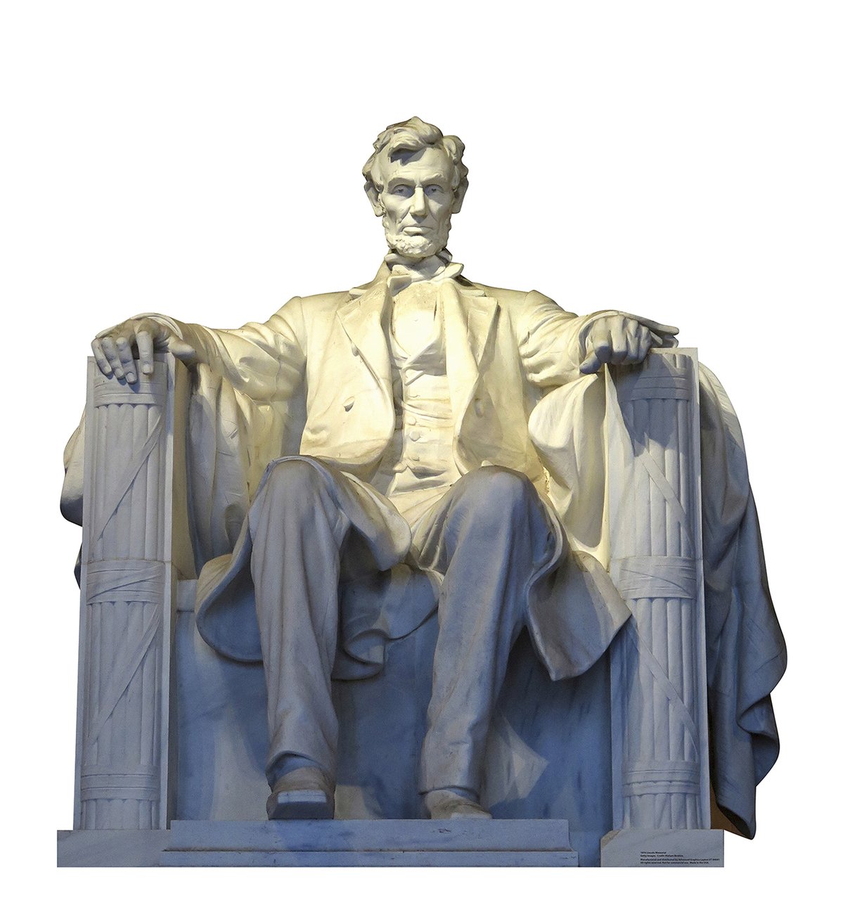 HISTORY Lincoln Memorial Standee