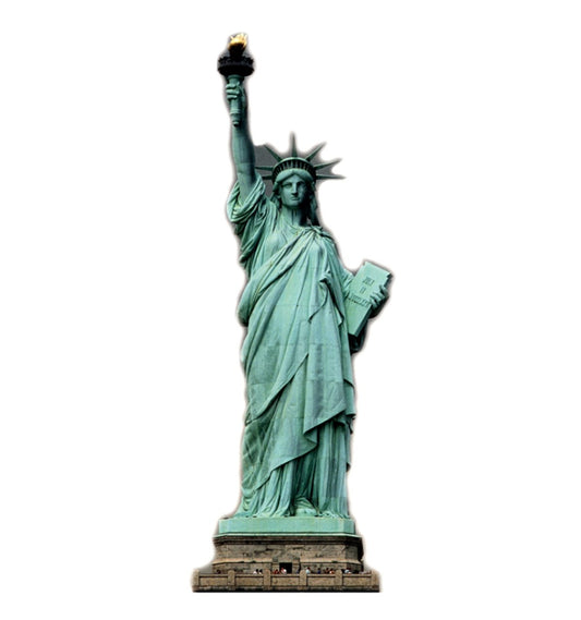 HISTORY Statute Of Liberty Standee-0