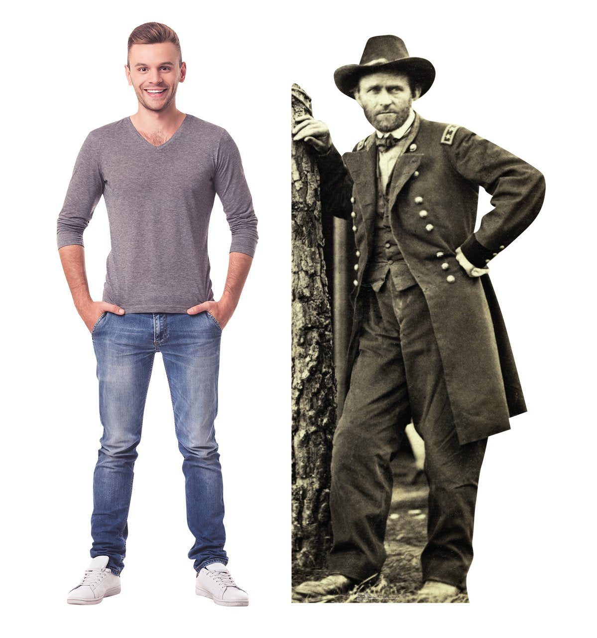 HISTORY Ulysses S. Grant Standee