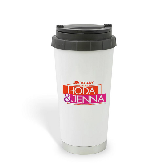 TODAY Show With Hoda & Jenna 16 oz Stainless Steel Thermal Travel Mug-0