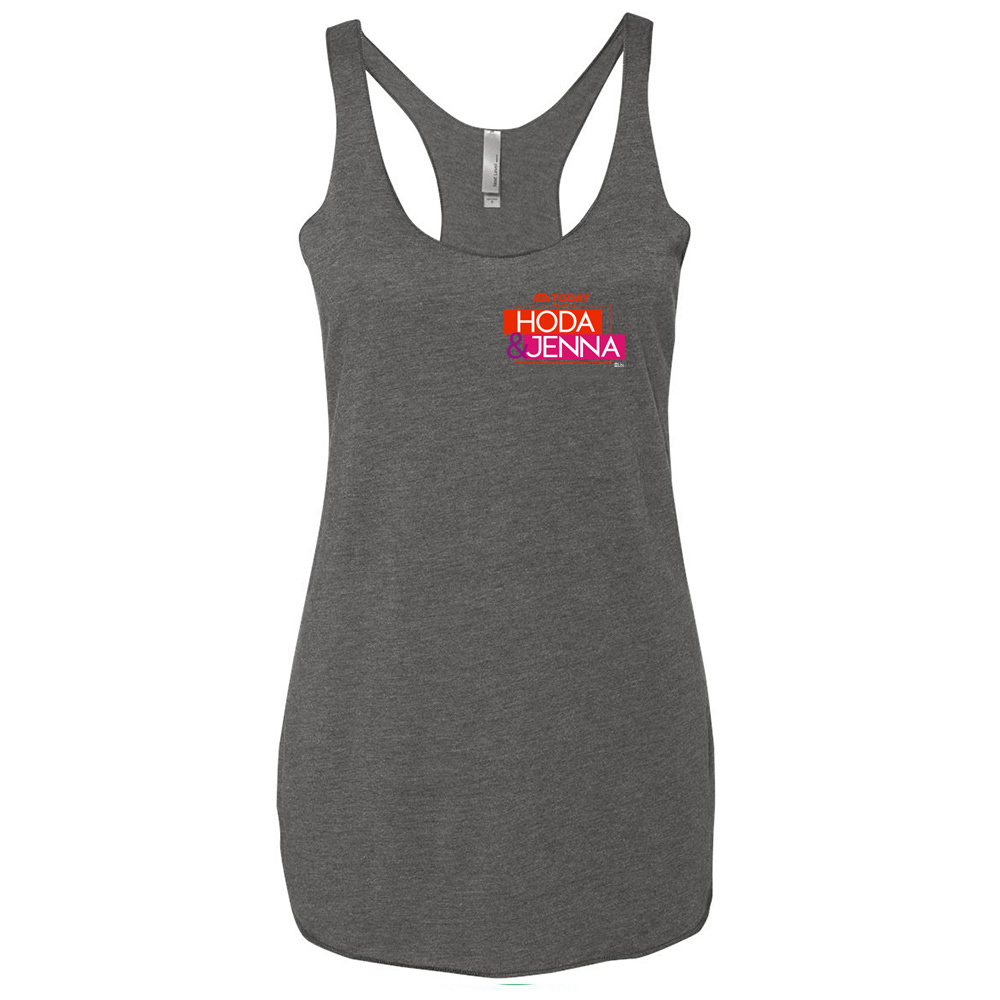 TODAY Show With Hoda & Jenna Women's Tri-Blend Racerback Tank Top