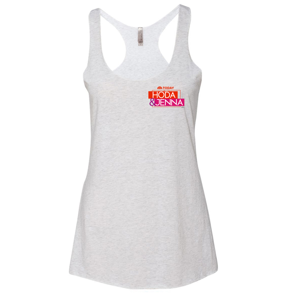 TODAY with Hoda & Jenna Women's Tri-Blend Racerback Tank Top