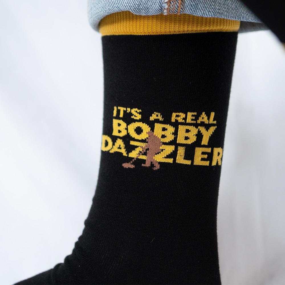 The Curse of Oak Island Real Bobby Dazzler Knit Socks