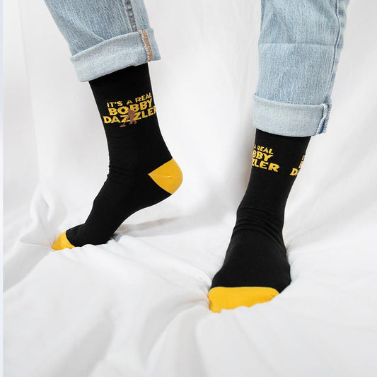 The Curse of Oak Island Real Bobby Dazzler Knit Socks-4