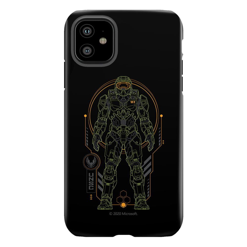 Halo Master Chief Front Tough Phone Case