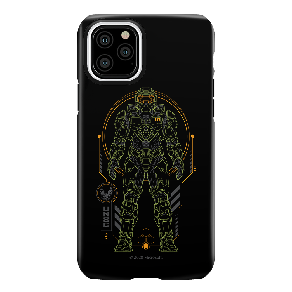 Halo Master Chief Front Tough Phone Case