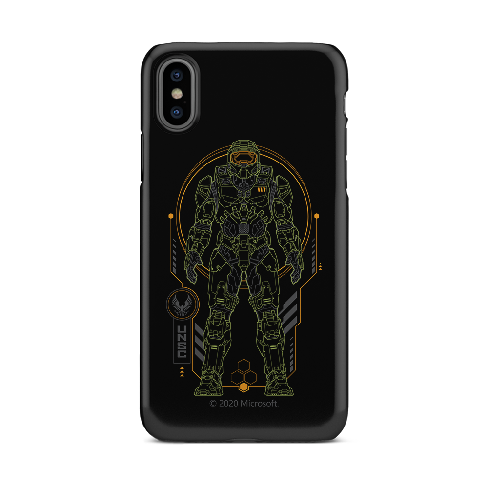 Halo Master Chief Front Tough Phone Case