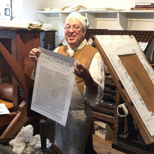 Declaration of Independence Print from Edes & Gill in Boston