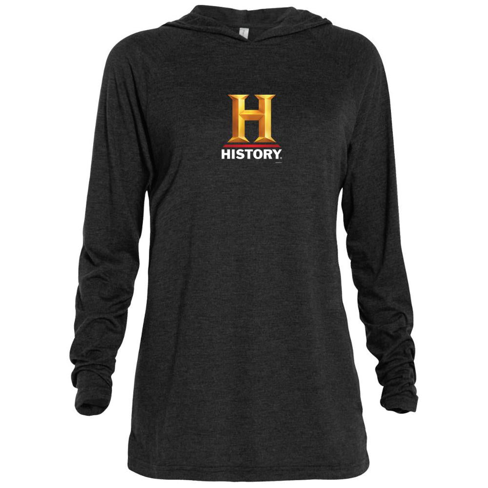 HISTORY Logo Tri-blend Raglan Hoodie