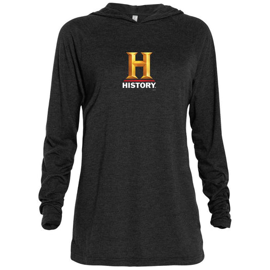 HISTORY Logo Tri-blend Raglan Hoodie-1