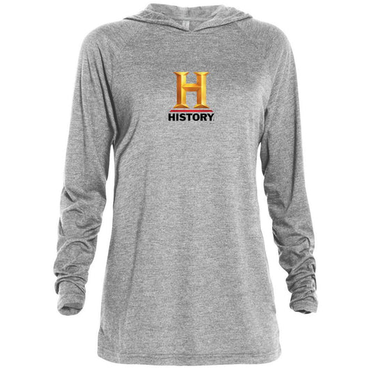 HISTORY Logo Tri-blend Raglan Hoodie-0