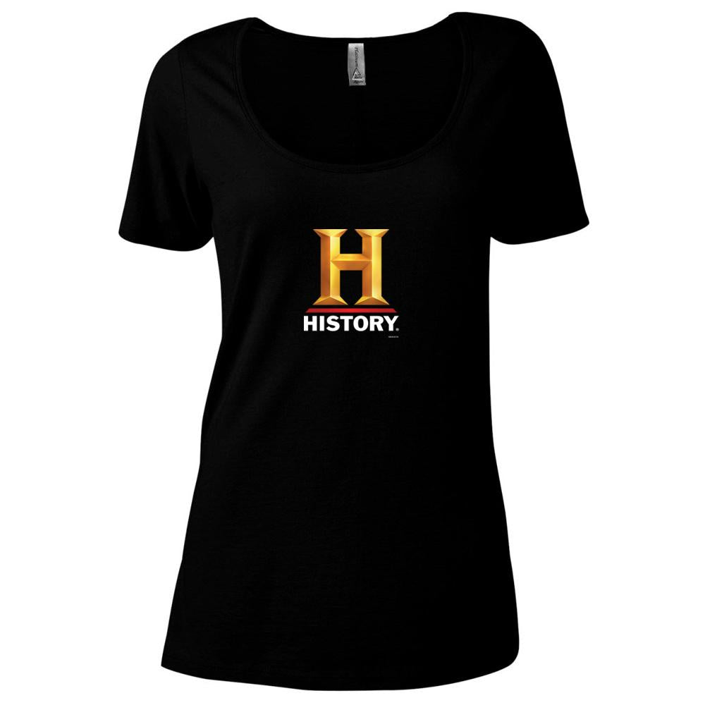 HISTORY Logo Women's Relaxed Scoop Neck T-Shirt