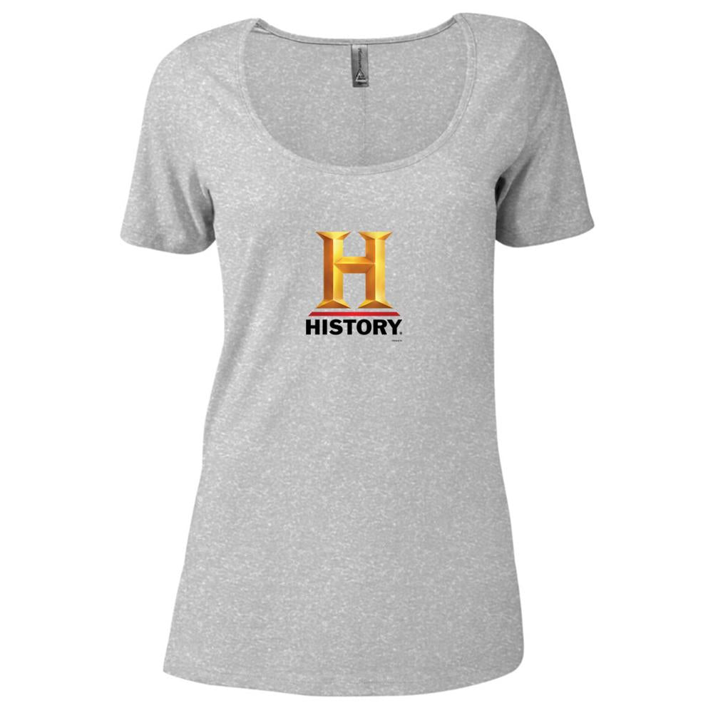 HISTORY Logo Women's Relaxed Scoop Neck T-Shirt