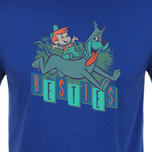 The Jetsons Besties Adult Short Sleeve T-Shirt-1