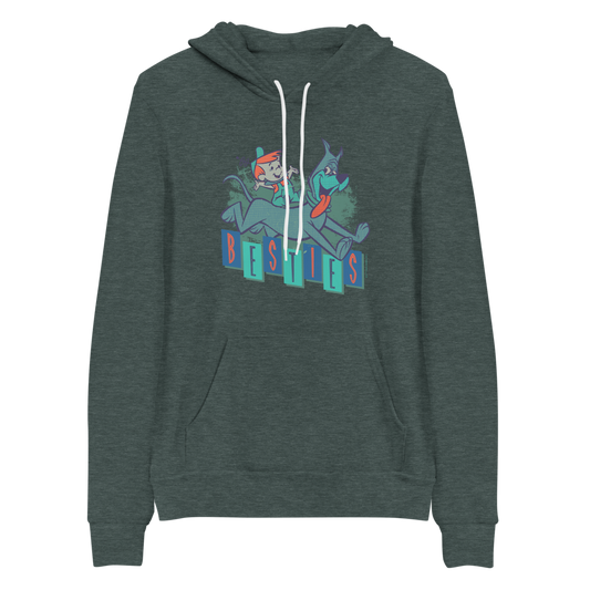 The Jetsons Besties Adult Fleece Hooded Sweatshirt-0