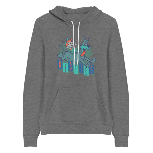 The Jetsons Besties Adult Fleece Hooded Sweatshirt-2