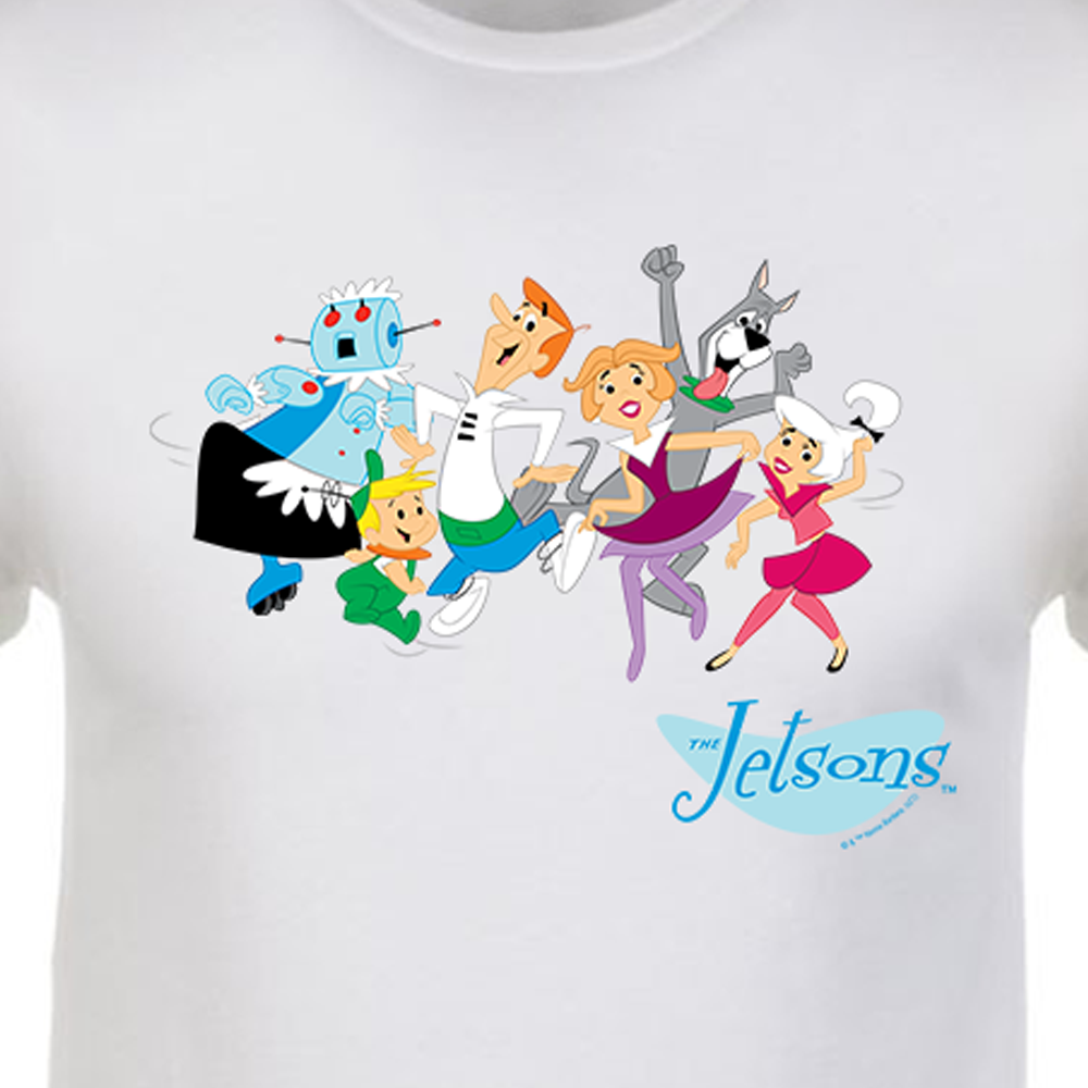 The Jetsons Family  Adult Short Sleeve T-Shirt