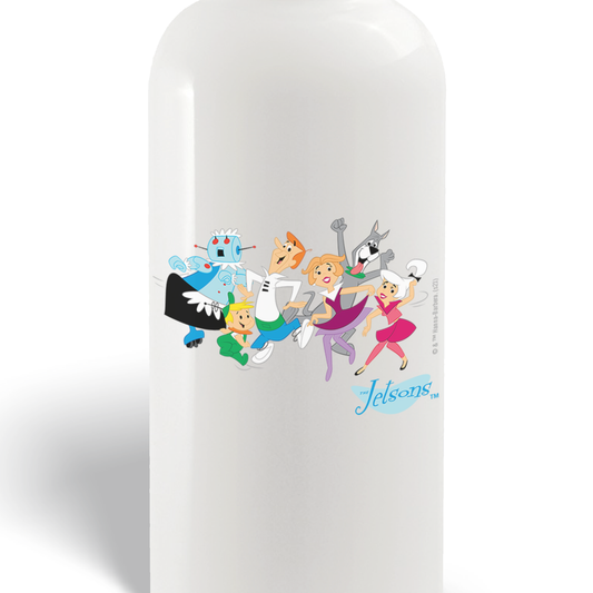 The Jetsons Family  20 oz Screw Top Water Bottle with Straw-1