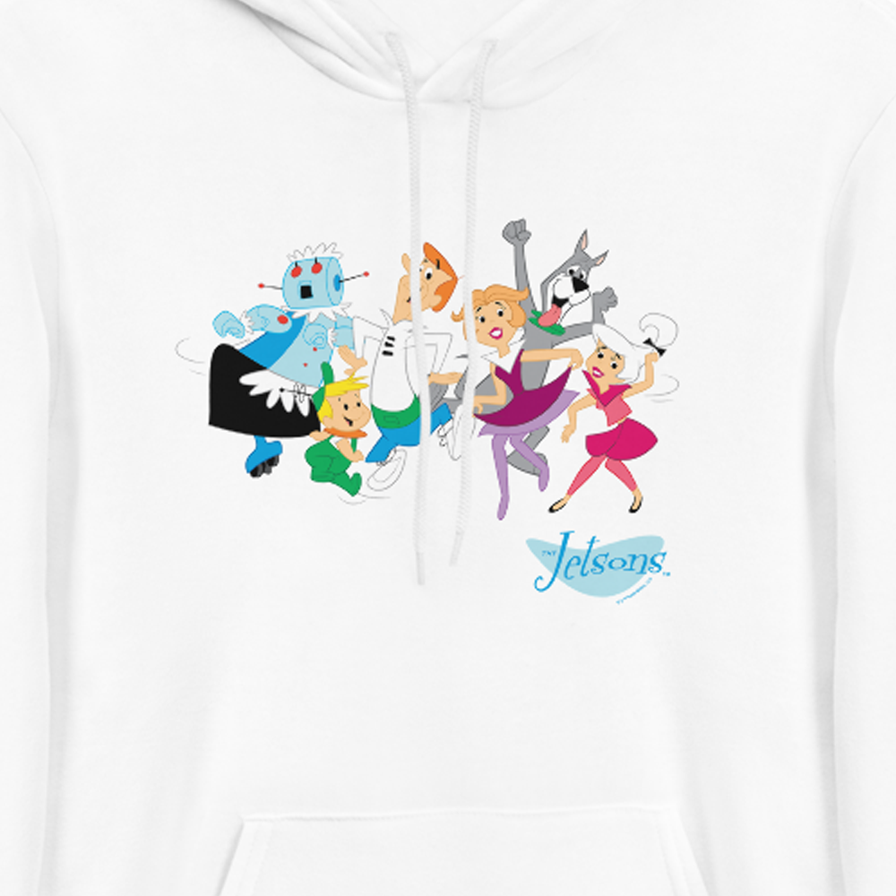 The Jetsons Family  Adult Fleece Hooded Sweatshirt