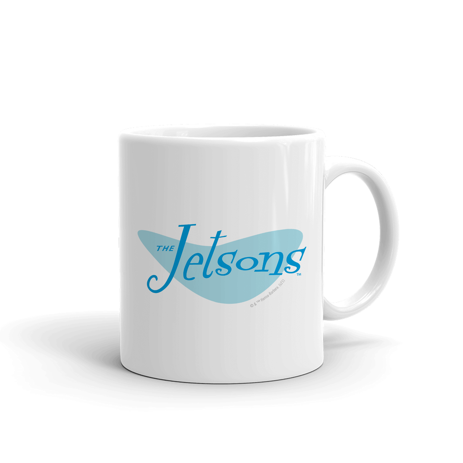 The Jetsons Family Ship White Mug