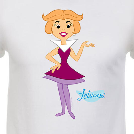 The Jetsons Jane Jetson Adult Short Sleeve T-Shirt-1