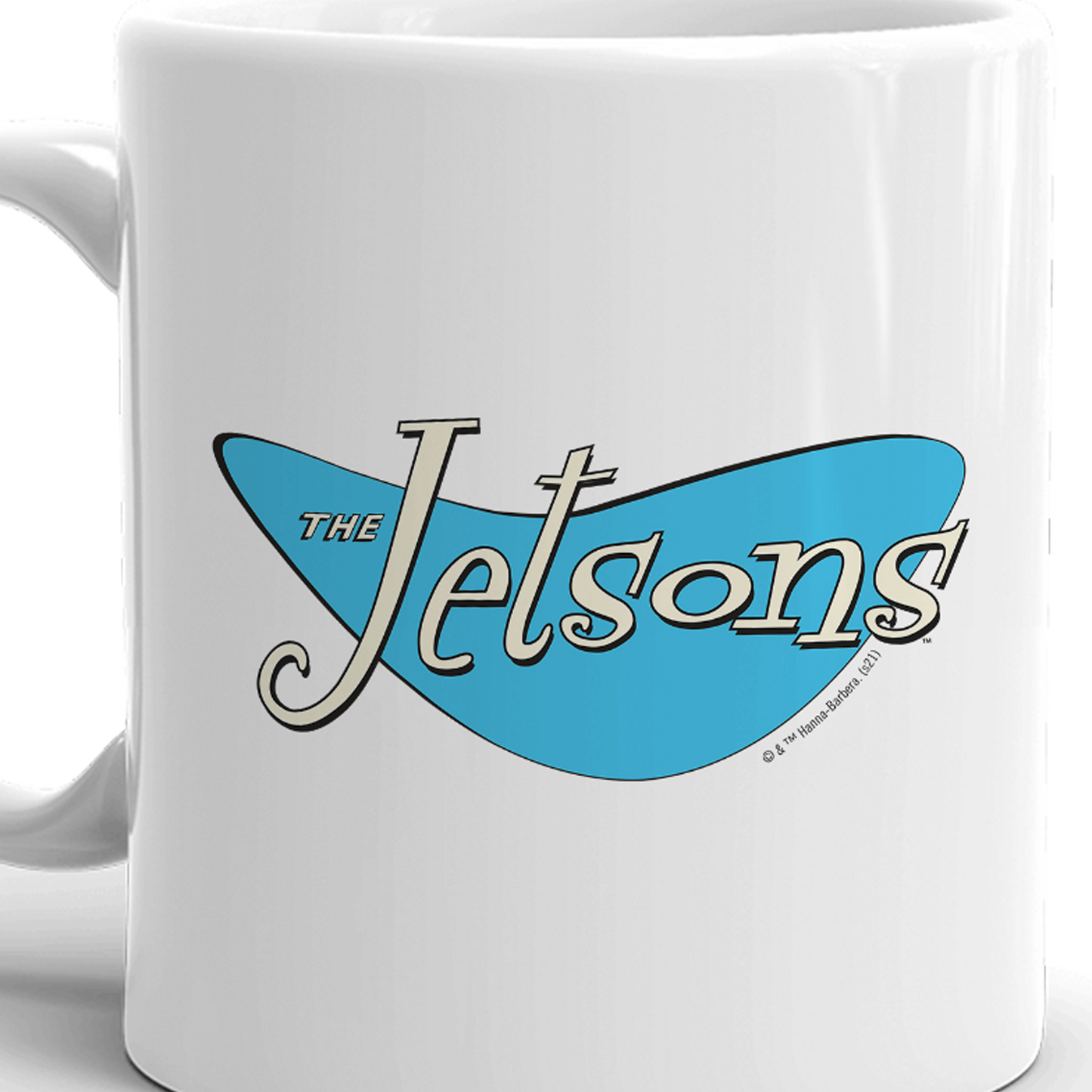 The Jetsons Logo White Mug