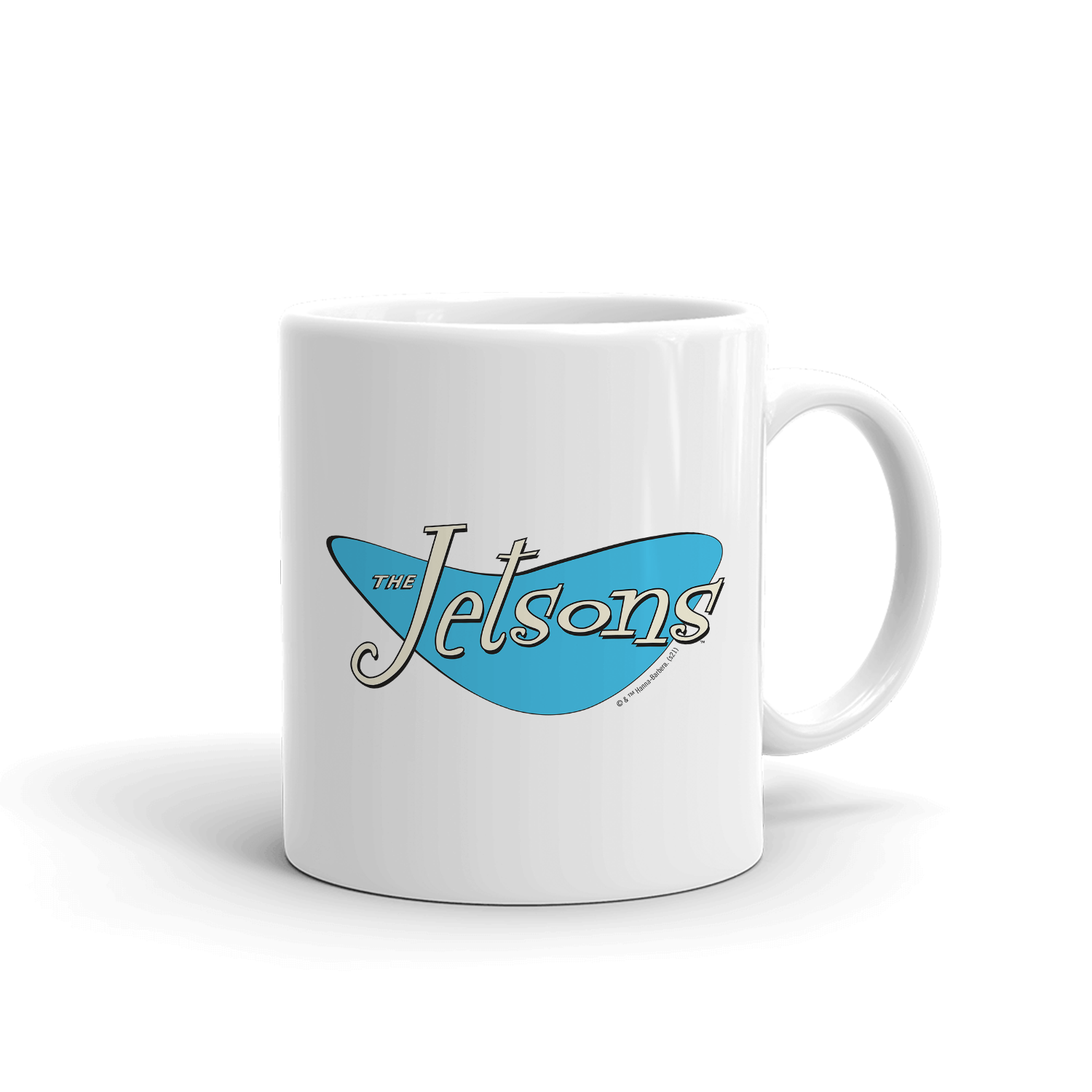 The Jetsons Logo White Mug