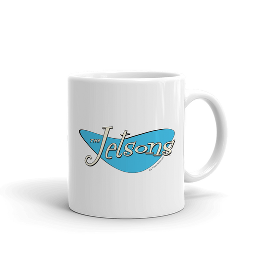 The Jetsons Logo White Mug-2