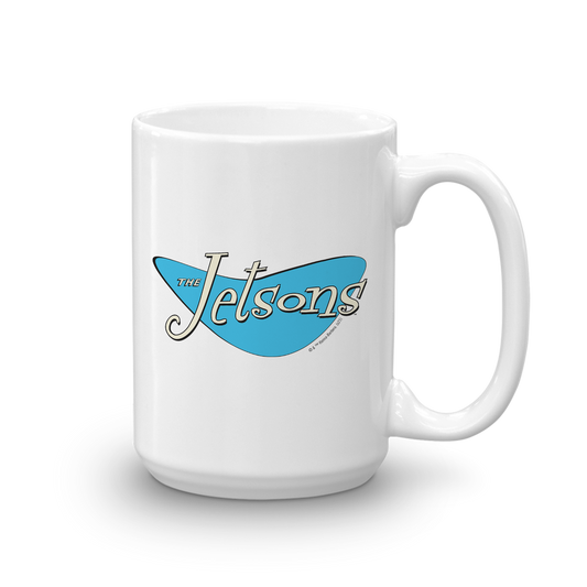 The Jetsons Logo White Mug-1