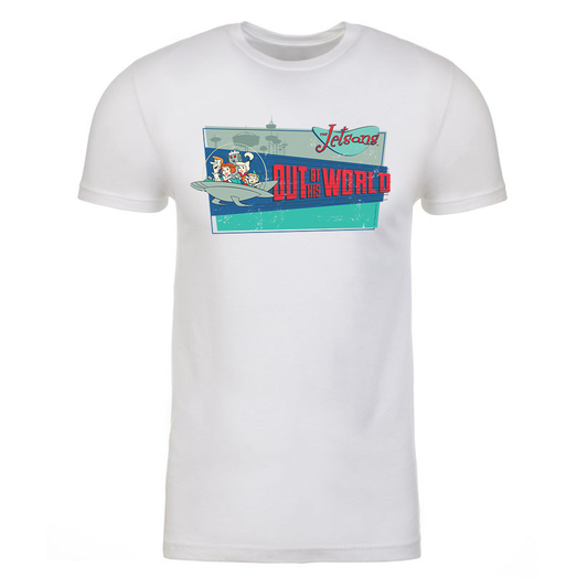 The Jetsons Out Of This World Adult Short Sleeve T-Shirt-2