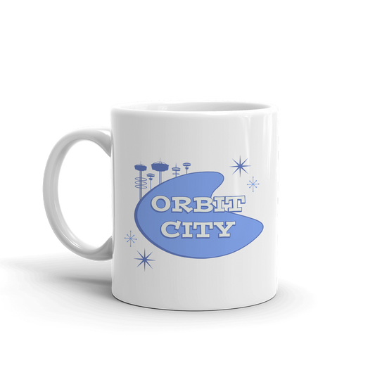 The Jetsons Orbit City White Mug-2