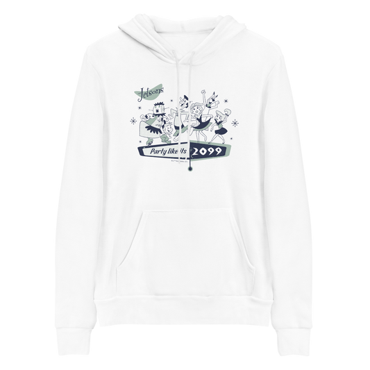 The Jetsons Party Like It's 2099 Adult Fleece Hooded Sweatshirt