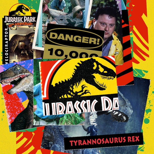 Jurassic Park 30th Anniversary Collage Poster-1