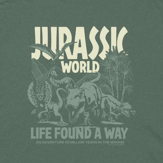 Jurassic World Adventure Comfort Colors T-Shirt-2