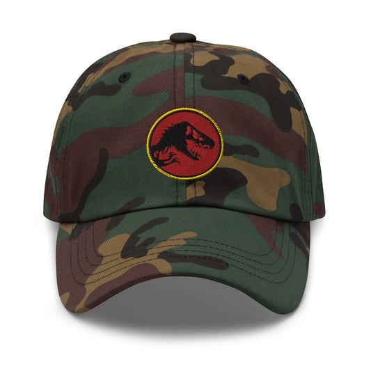 Jurassic Park Dinosaur Logo Hat-0