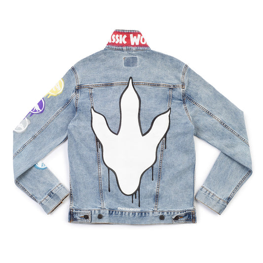 Exclusive Jurassic World Hand-Painted Denim Jacket-1