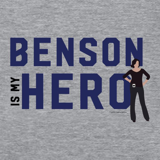 Law & Order: SVU- Benson Is My Hero Hooded Sweatshirt-1