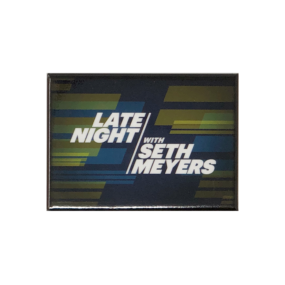 Late Night with Seth Meyers Logo Magnet