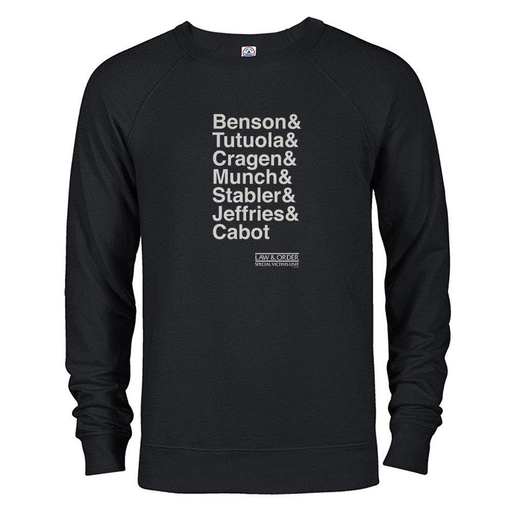 Law & Order: SVU Ampersand Lightweight Crew Neck Sweatshirt