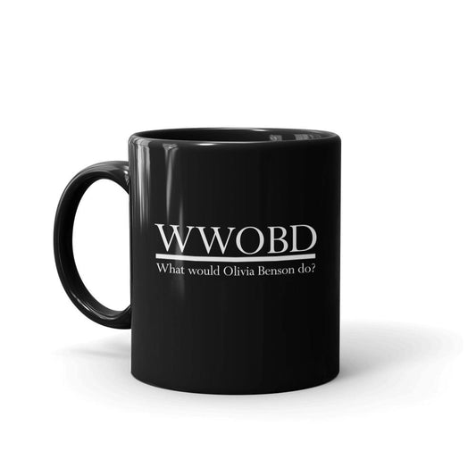 Law & Order: SVU WWOBD Black Mug-0