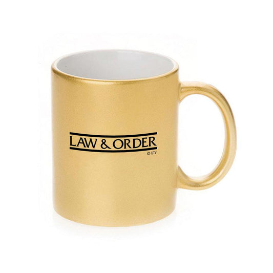 Law & Order: SVU These are Their Stories 11 oz Gold Metallic Mug-0