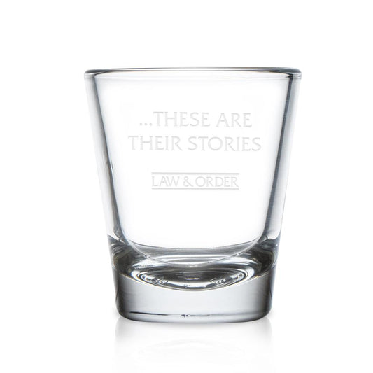 Law & Order: SVU These are Their Stories Shot Glass-0