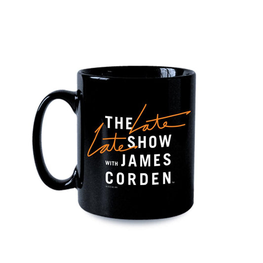 The Late Late Show with James Corden As Seen on Black Mug | Official CBS Entertainment Store-4