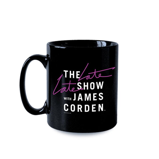 The Late Late Show with James Corden As Seen on Black Mug | Official CBS Entertainment Store-3